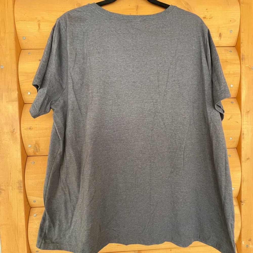 Thankful Mama Thanksgiving Holiday Graphic Tee. Plus Size 2X - Picture 5 of 6